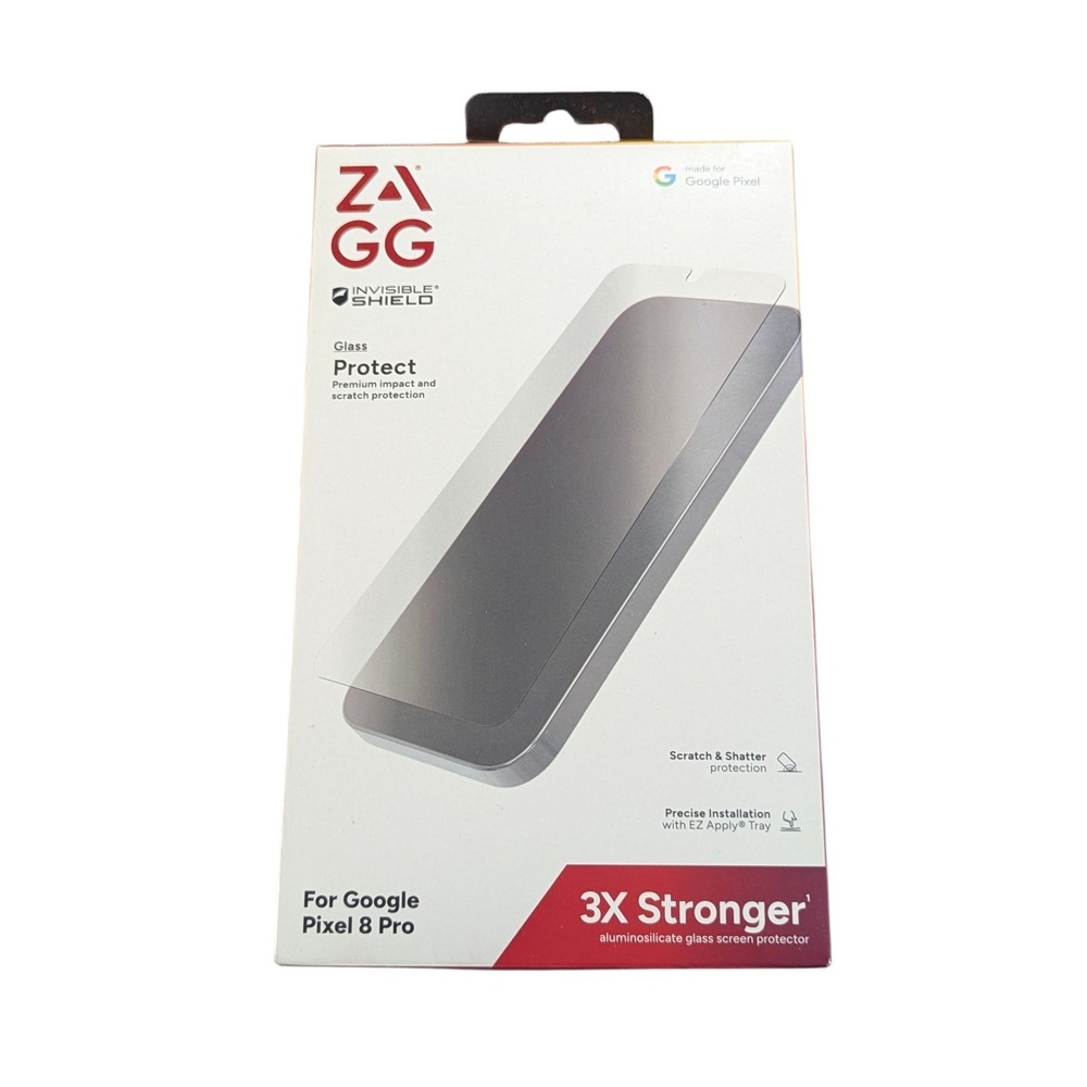 Z4N Zagg Invisible Shield Glass Screen Protector for‎ Google Pixel 8 Pro